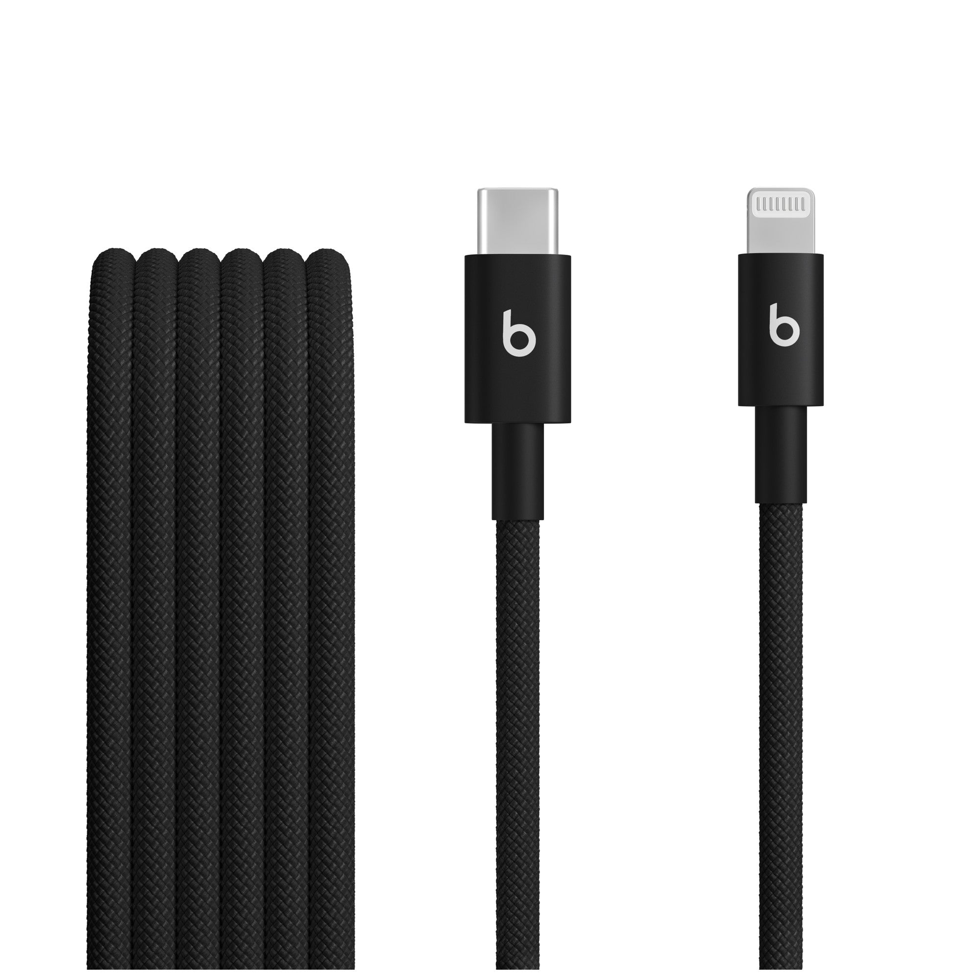 Beats USB-C to Lightning Woven Cable - Bolt Black - 1.5 m / 5 ft