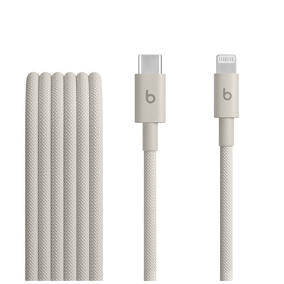 Beats USB-C to Lightning Woven Cable - Surge Stone - 1.5 m / 5 ft