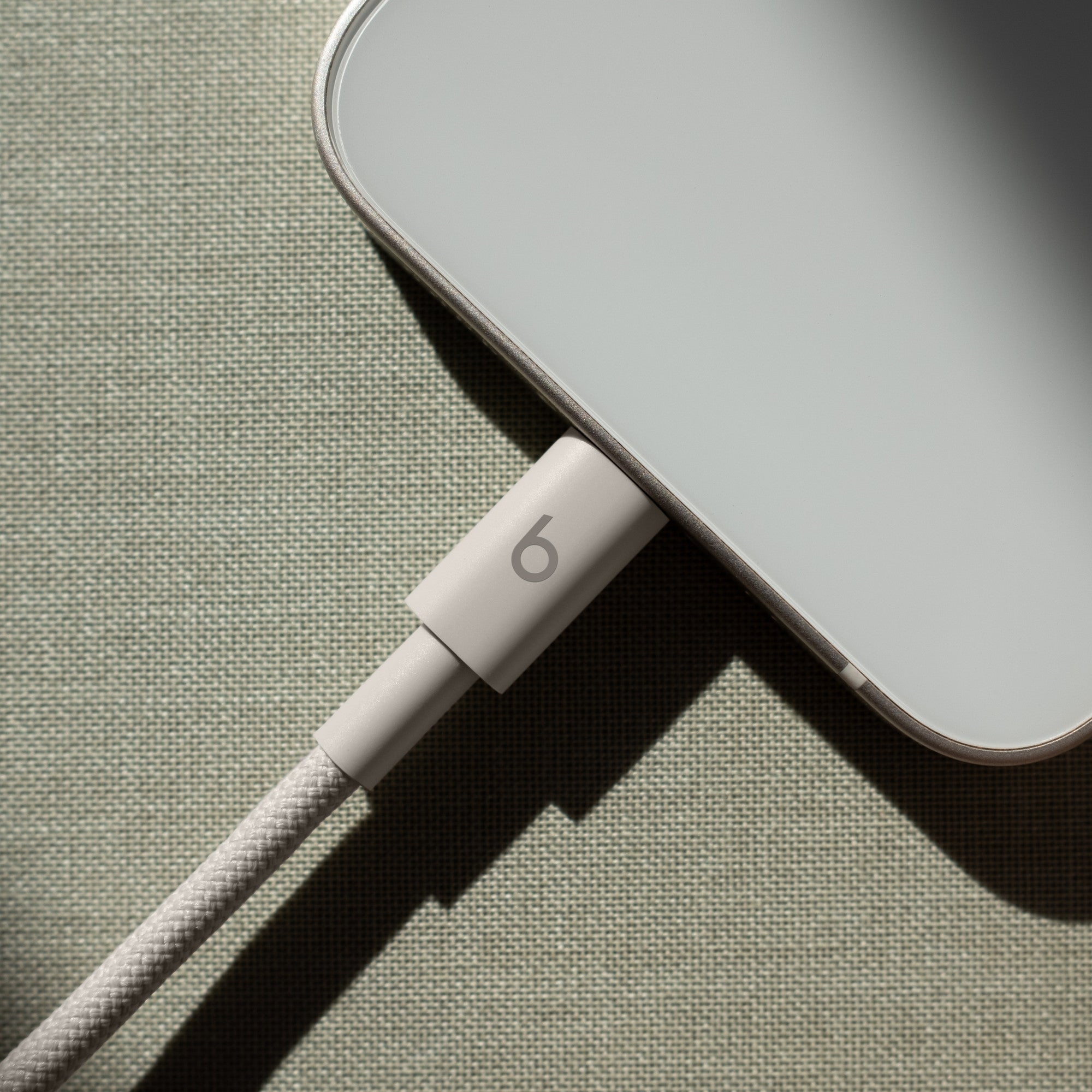 Beats USB-C to Lightning Woven Cable - Surge Stone - 1.5 m / 5 ft