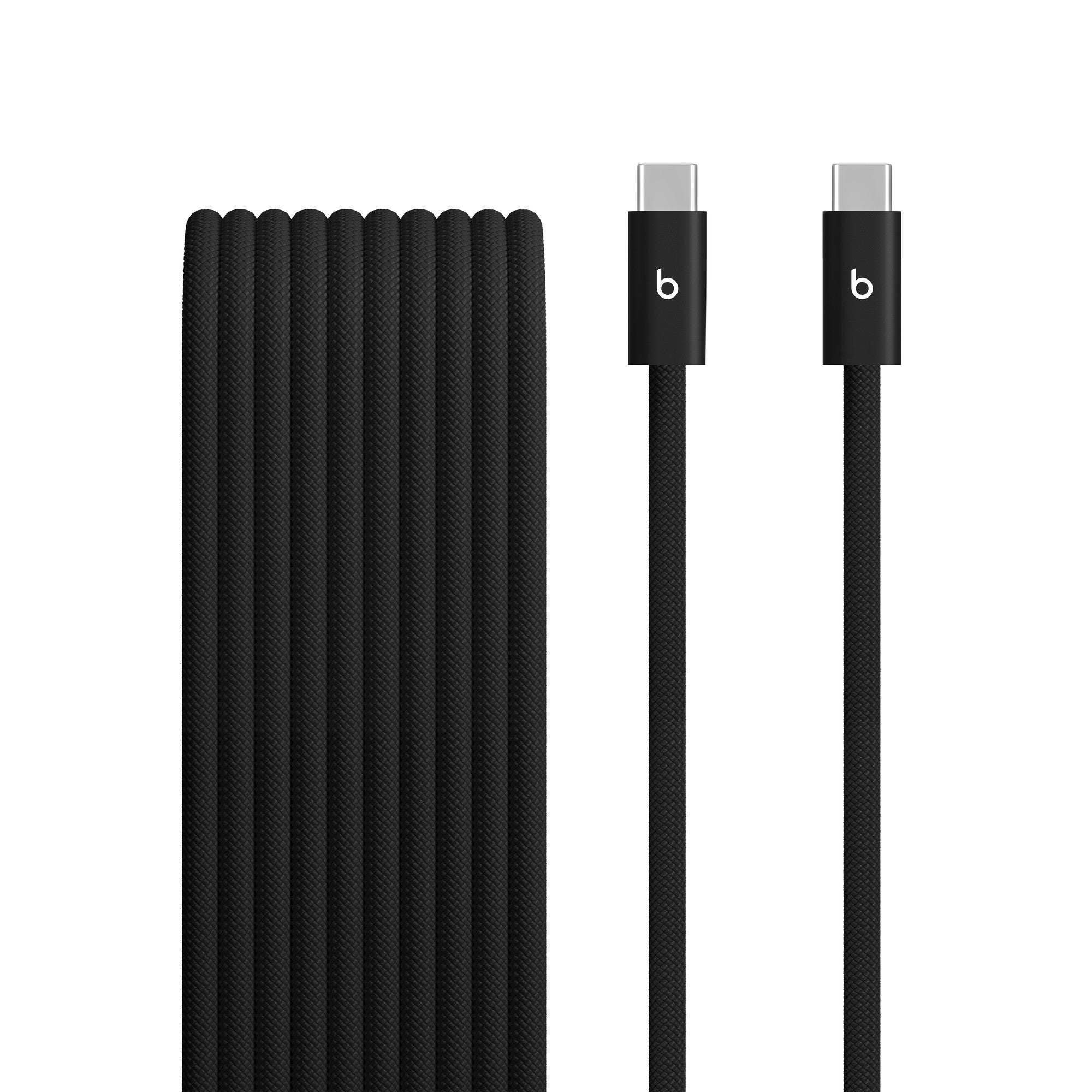 Beats USB-C to USB-C Woven Cable (3 m / 10 ft) - Bolt Black