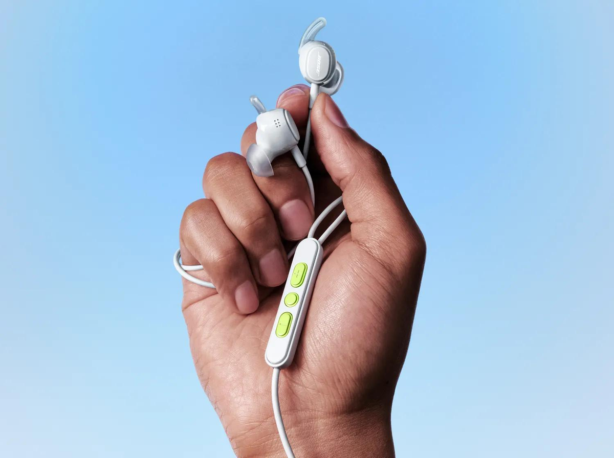 Bose Noise Cancelling Wired Earbuds White