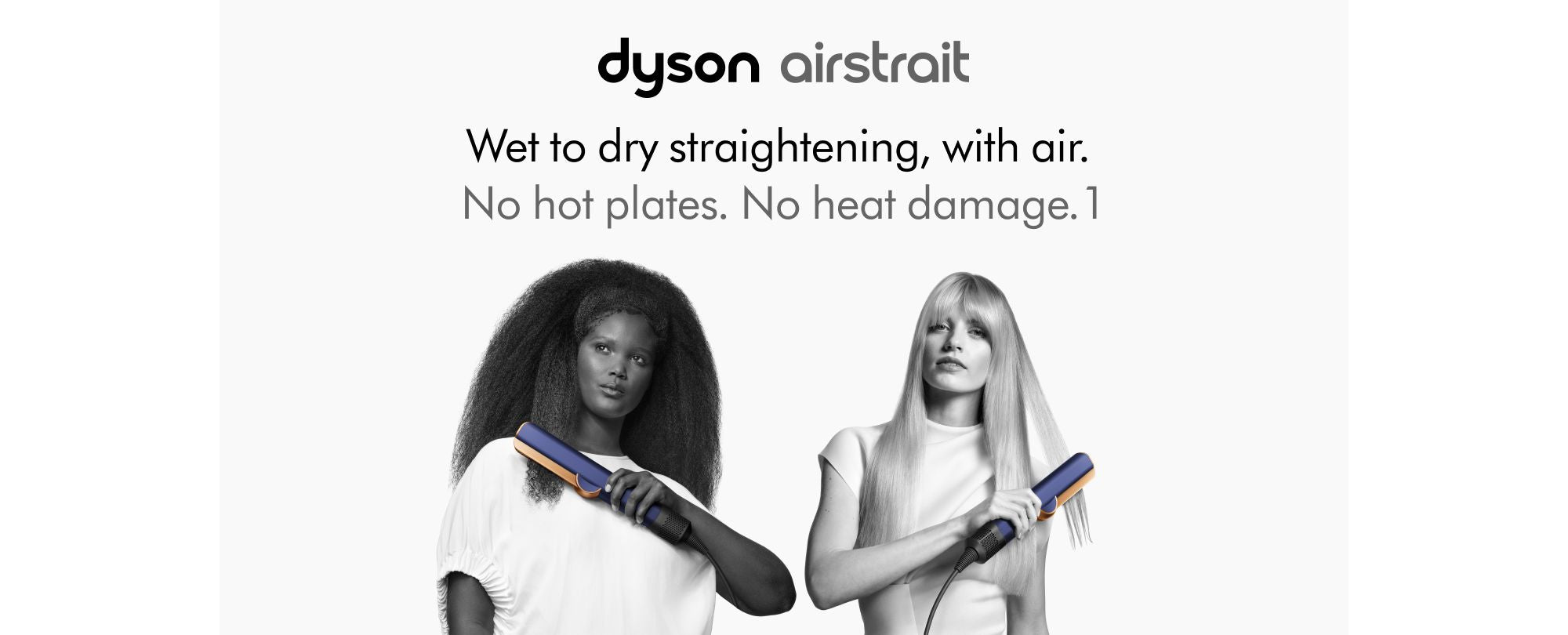 Dyson Airstrait Straightener Prussian Blue/Copper