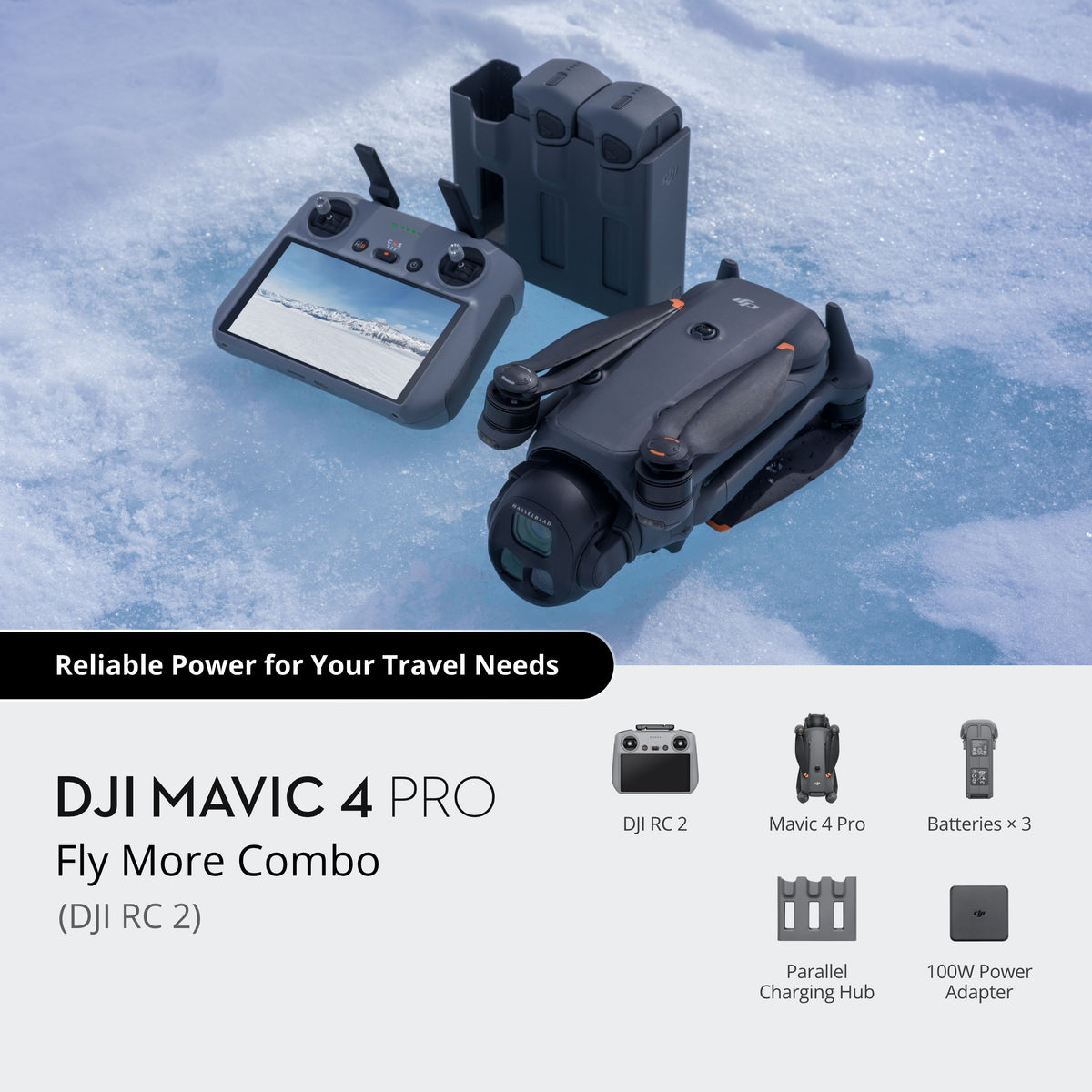 DJI Mavic 4 Pro Drone with Fly More Combo