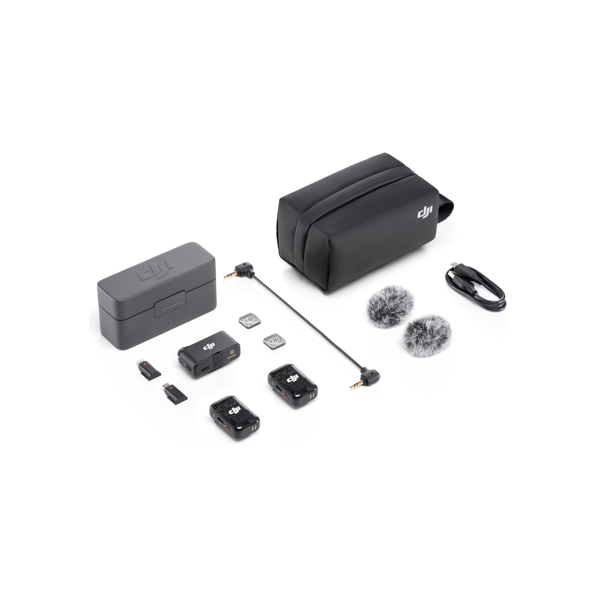 DJI Mic 2 - Dual Wireless Microphone (2TX+1RX+Charging Case)