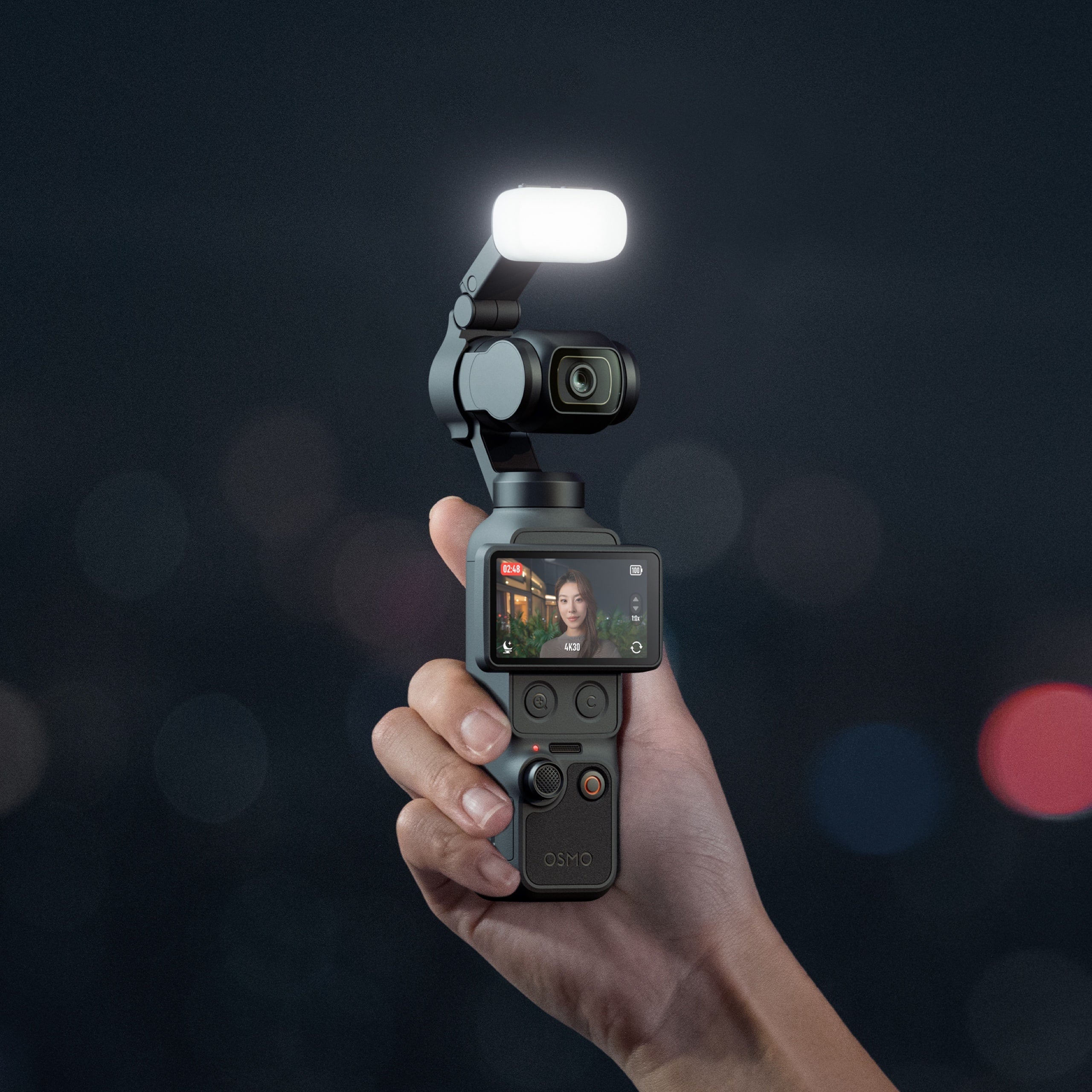 DJI Osmo Pocket 4 Selfie Fill Combo