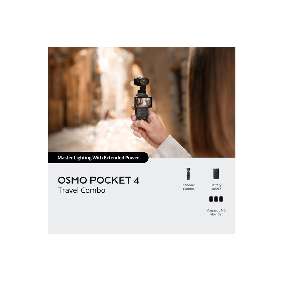 DJI Osmo Pocket 4 Travel Combo