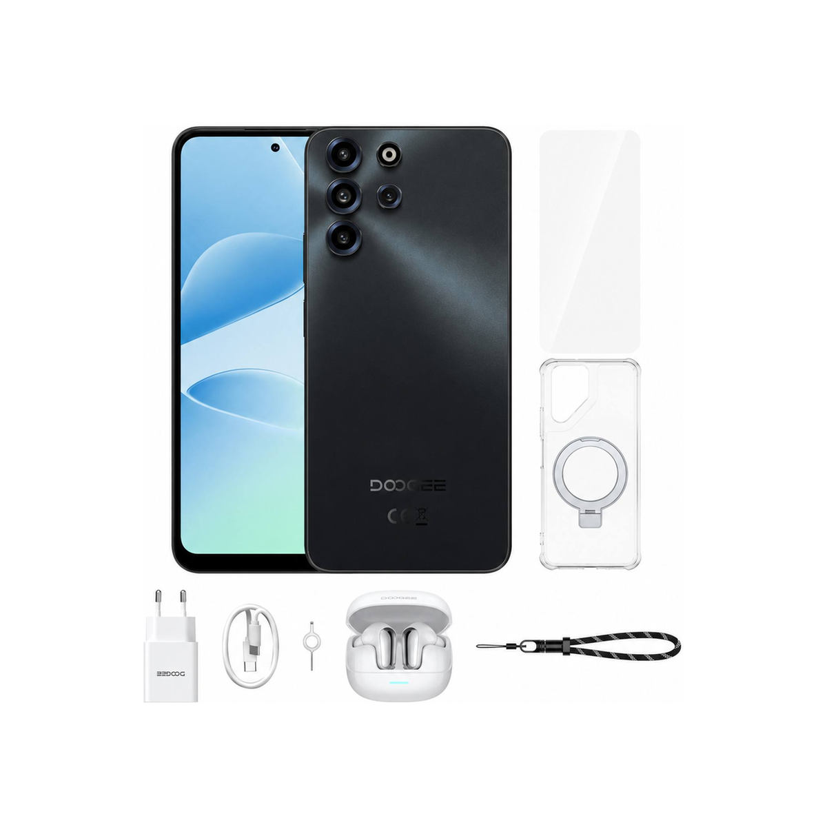 DOOGEE B10 Pro 120Hz Waterproof Everyday Smartphone Black