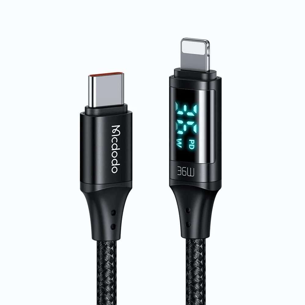 Mcdodo Digital HD Type-c to Lightning 36W Data Cable 1.2m