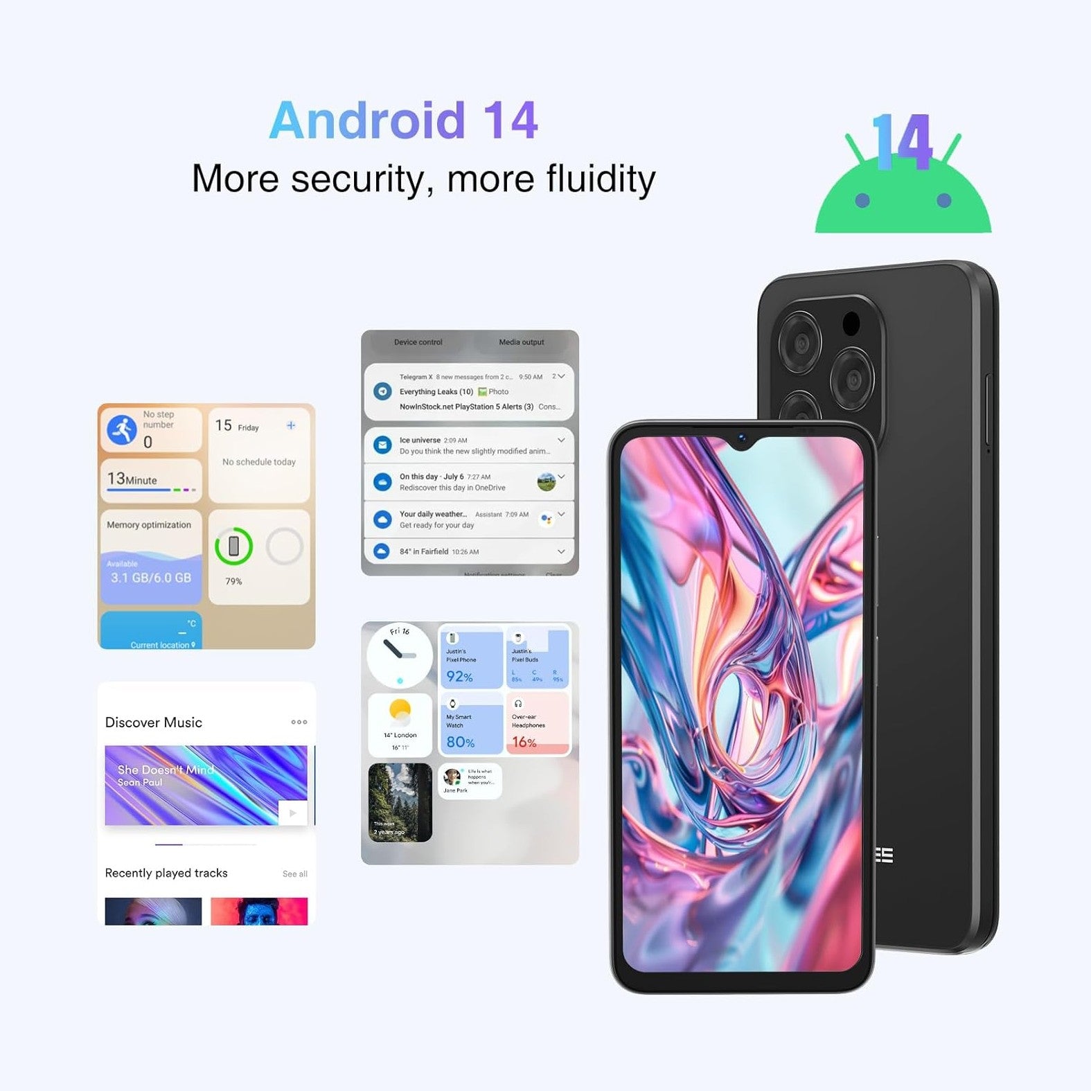 Doogee N55 features