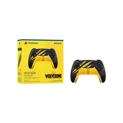 DualSense Wireless Controller Marvel's Wolverine Limited Edition Battle Yellow