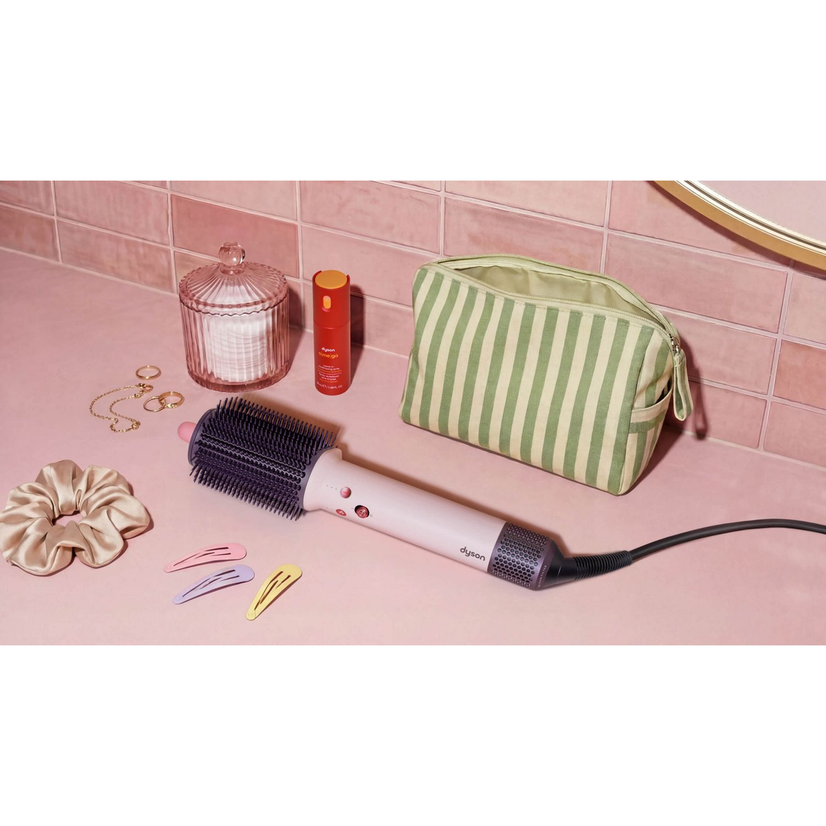 Dyson Airsmooth Styling Brush Ceramic Pink Rose Gold