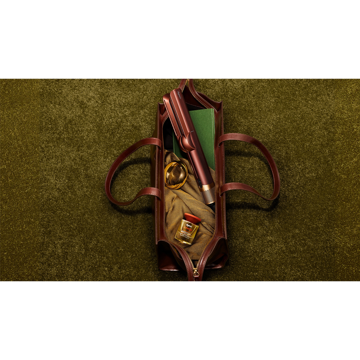 Dyson Airstrait™ dryer and straightener (Plum and Copper)