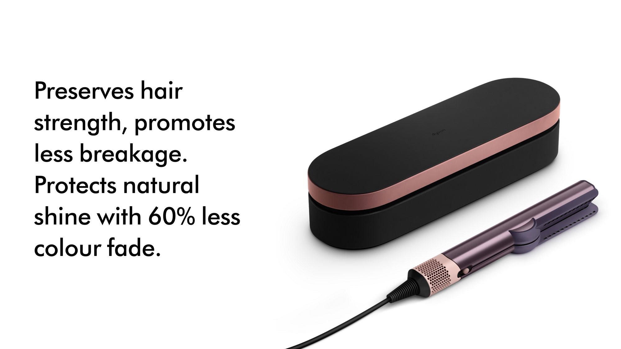 Dyson Airstrait Straightener Jasper Plum
