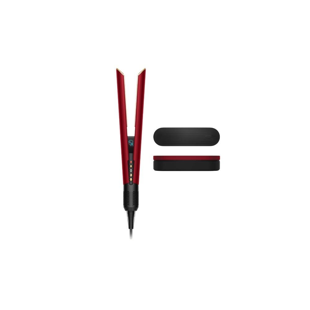 Dyson Airstrait™ dryer and straightener (Red velvet/Gold)