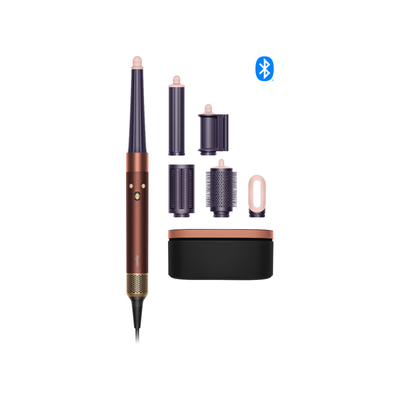 Dyson Airwrap i.d.™ multi-styler and dryer (Plum and Copper) Straight Wavy