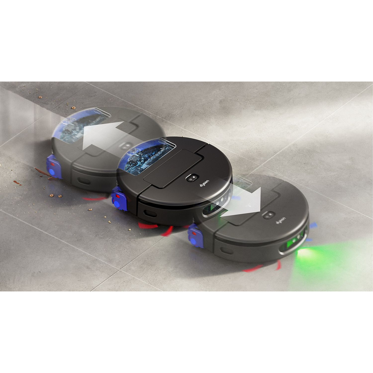 Dyson Spot+Scrub Ai Robot Vacuum Black