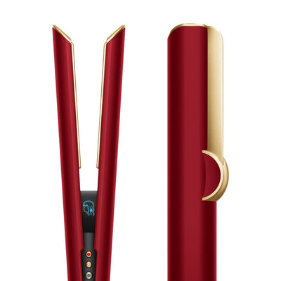 Dyson Airstrait Straightener Red Velvet/Gold