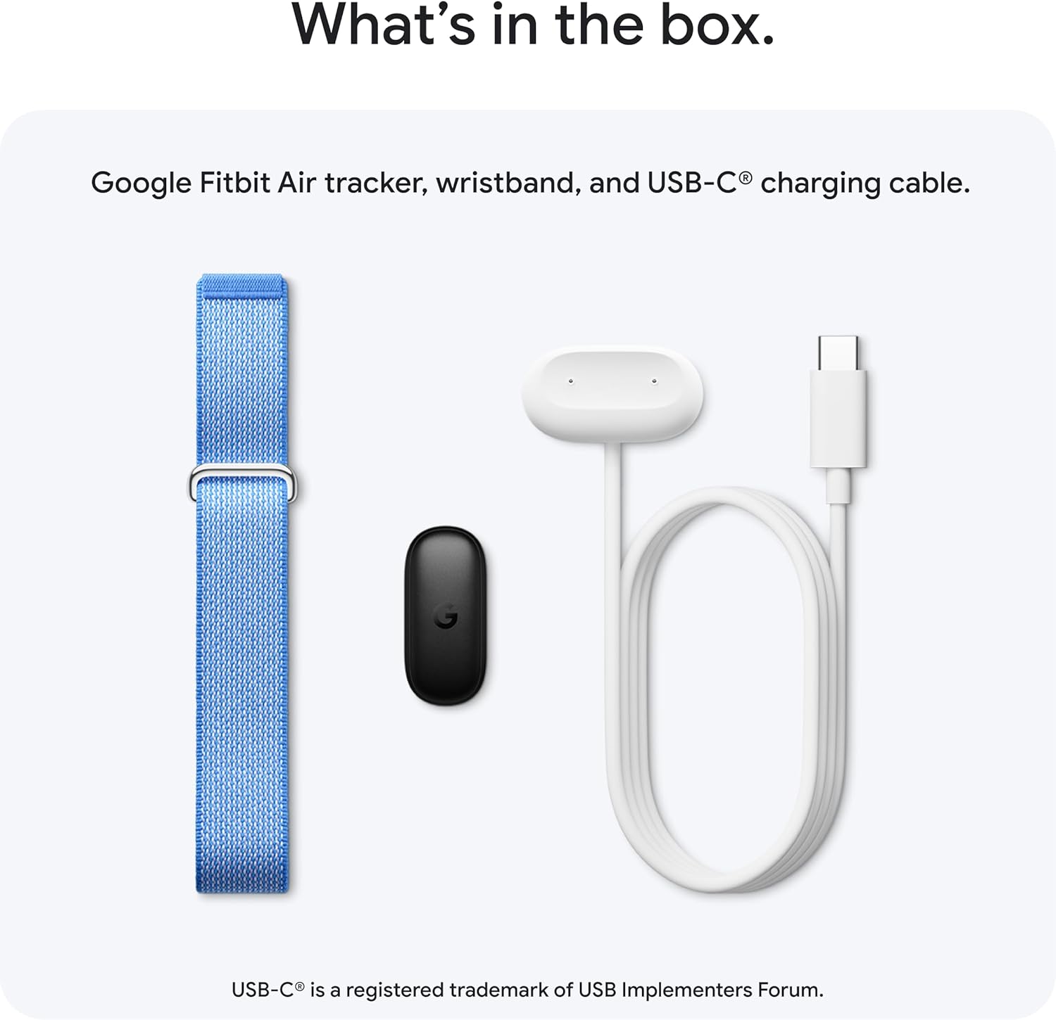 Google Fitbit Air Lavender