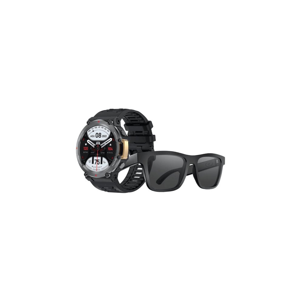 Green Lion 2 In 1 Smart Combo Pack | Audio Glass & Smart Watch