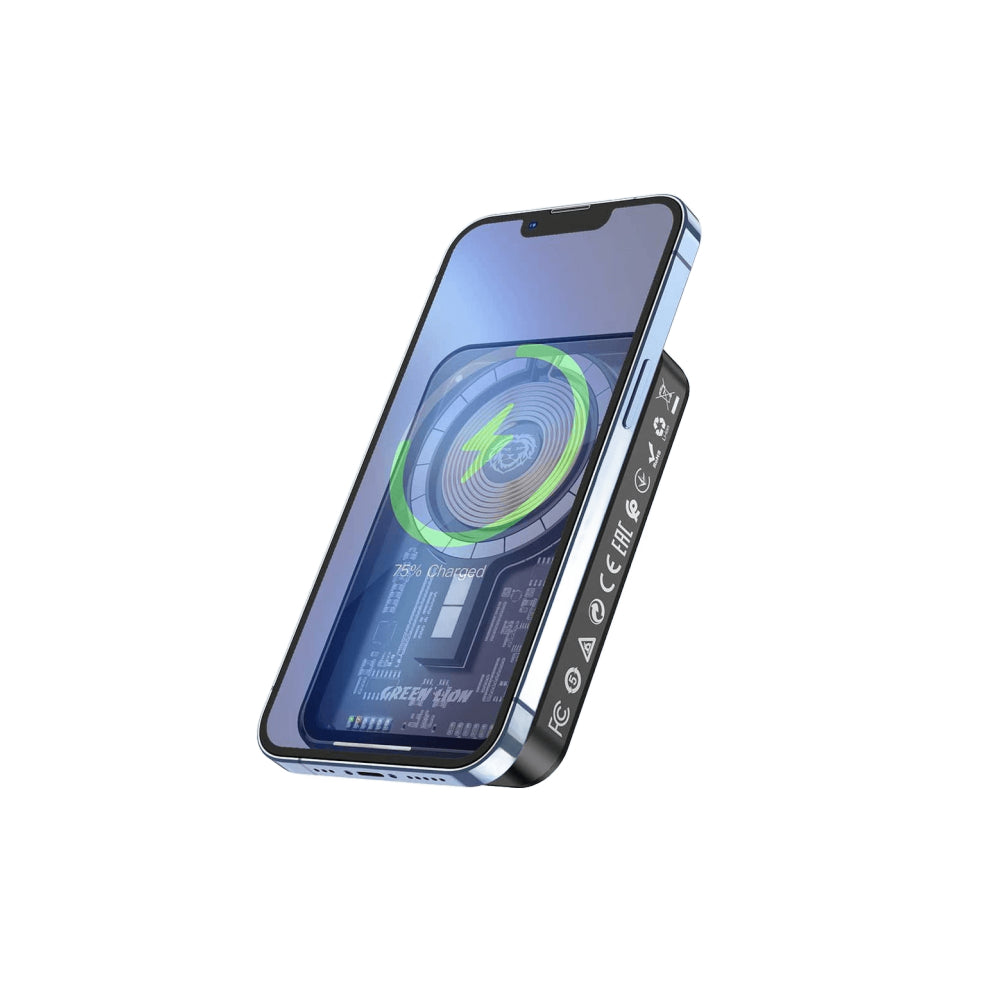 Green Lion 3 in 1 Transparent Power Bank