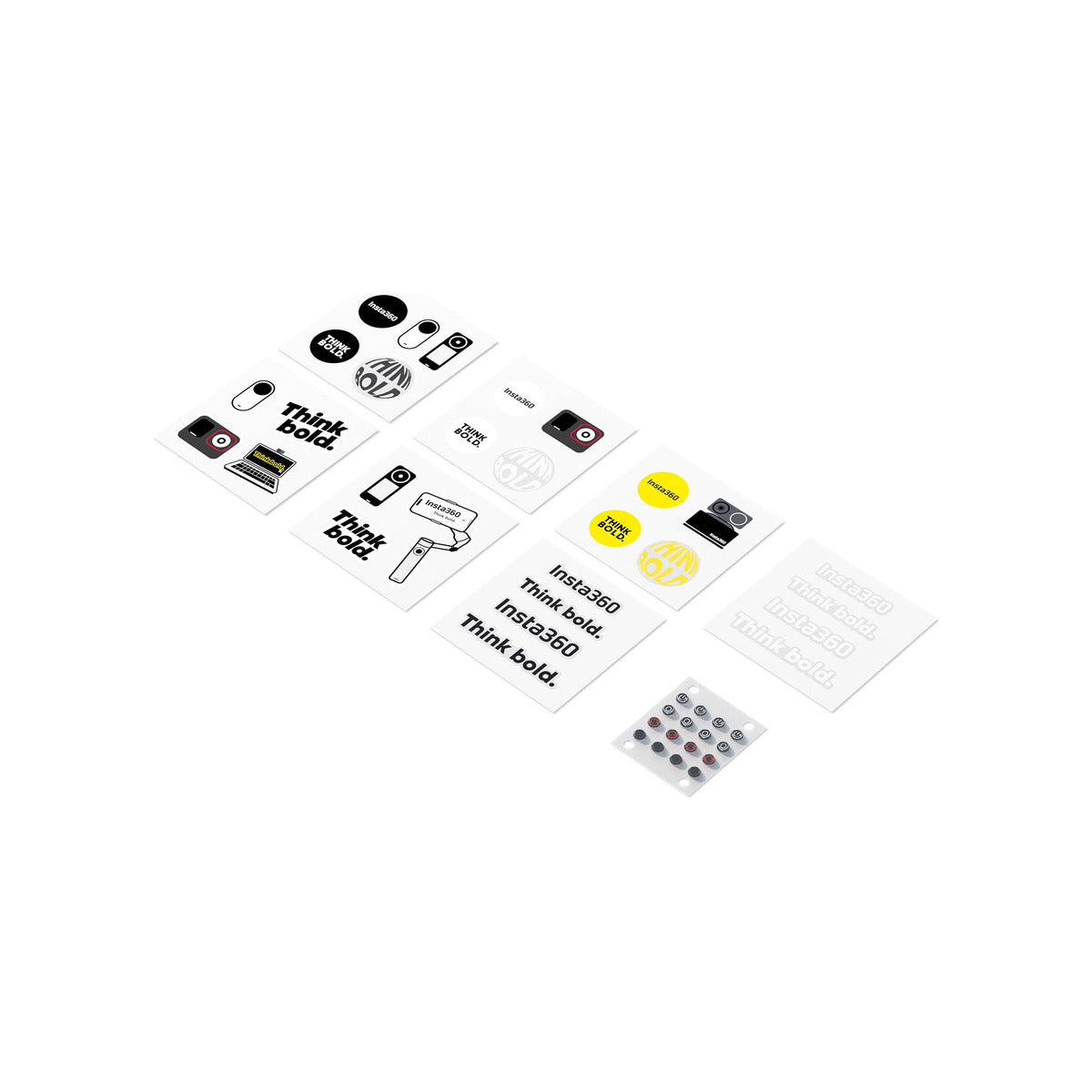 Insta360 Button Sticker Set