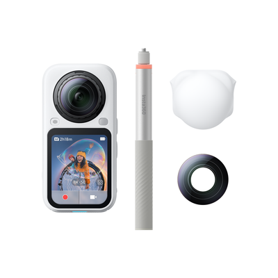 Insta360 X6 8K 360 Action Camera Arctic White