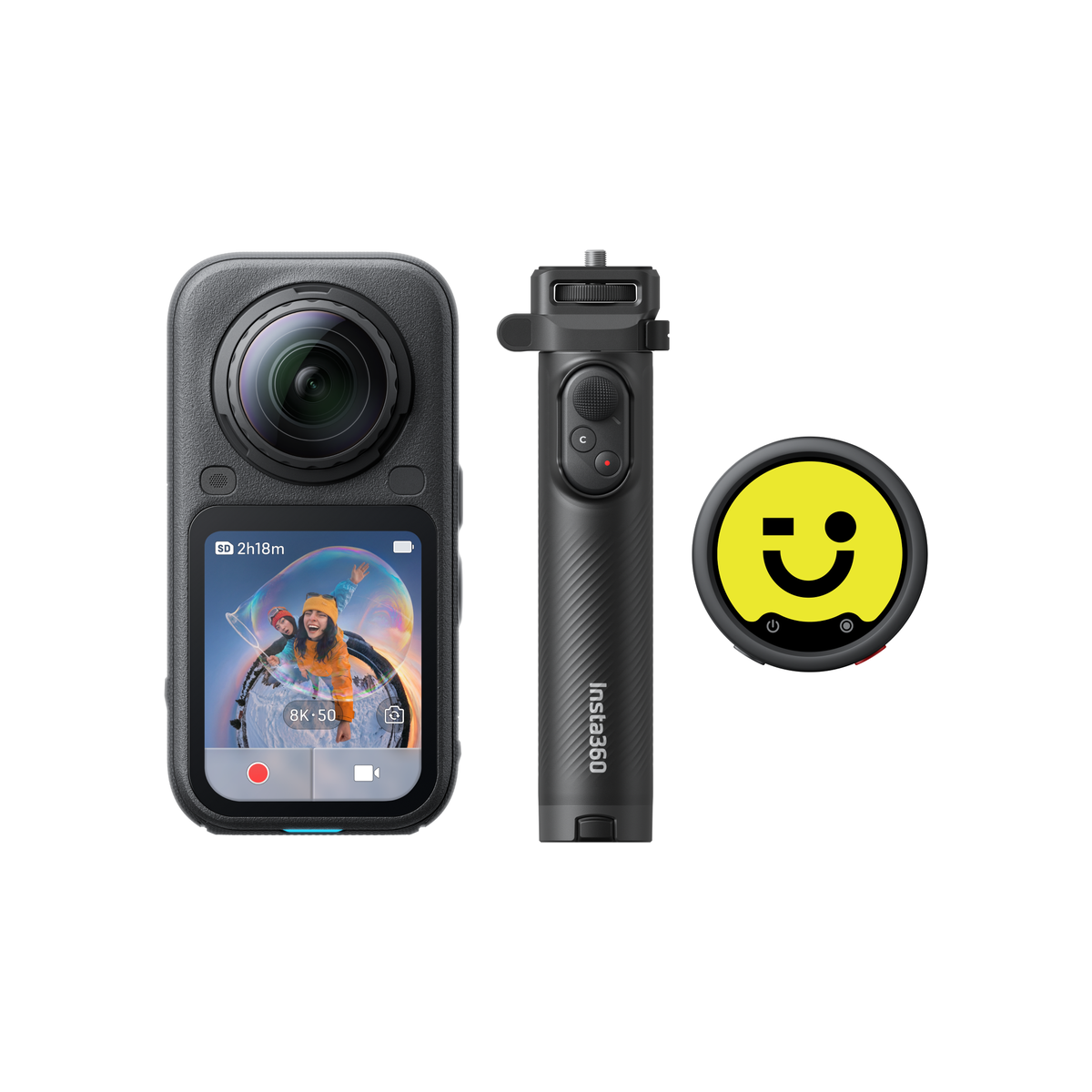 Insta360 X6 8K 360 Action Camera Midnight Black