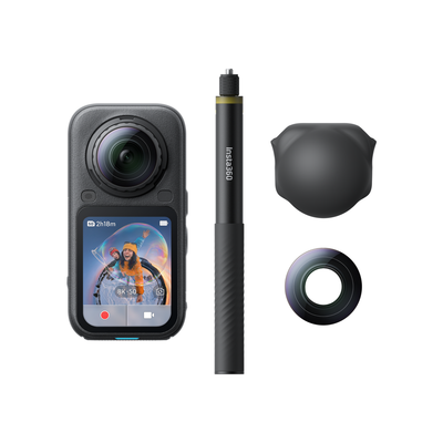 Insta360 X6 8K 360 Action Camera Midnight Black