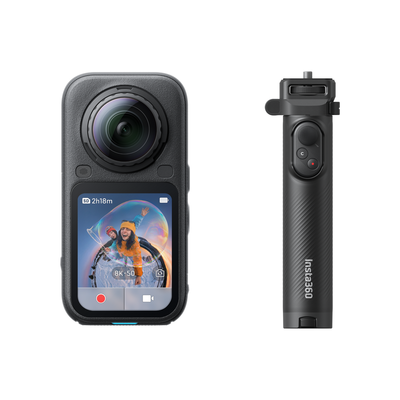 Insta360 X6 8K 360 Action Camera Midnight Black