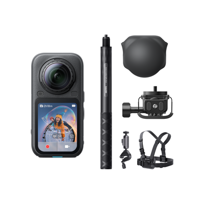 Insta360 X6 8K 360 Action Camera Midnight Black