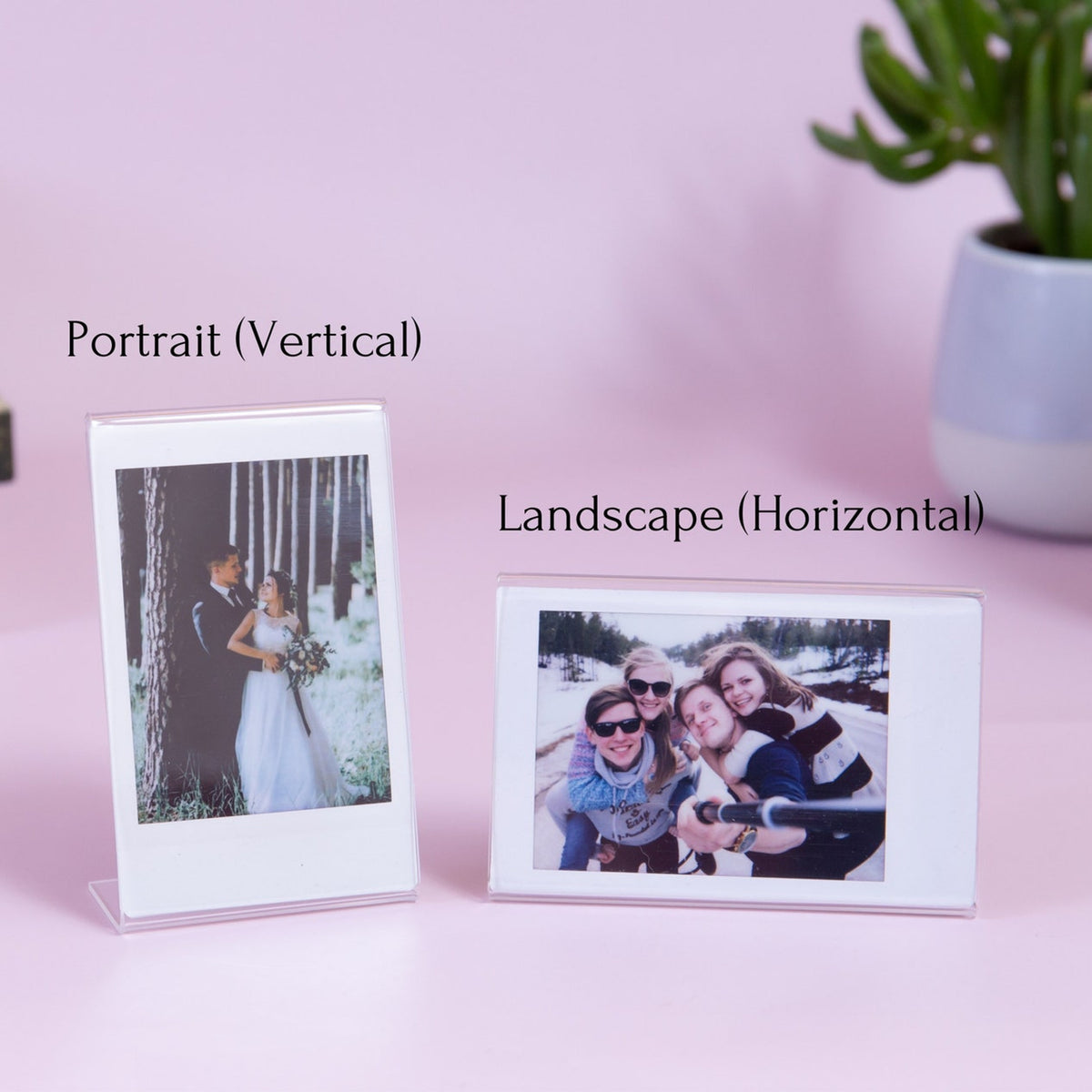 Fujifilm Instax Mini Acrylic Photo Frame Clear 3