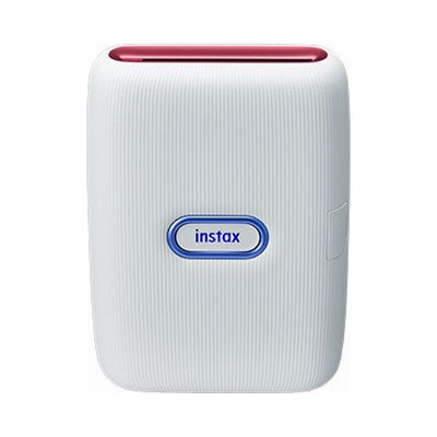 Fujifilm Instax Mini Link Smartphone Printer Ash White (Red & Blue) 1