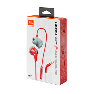 JBL Endurance Run 2 Wired Coral