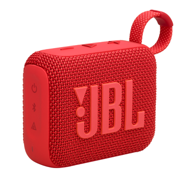 JBL Go 4 Ultra-Portable Bluetooth Speaker Red