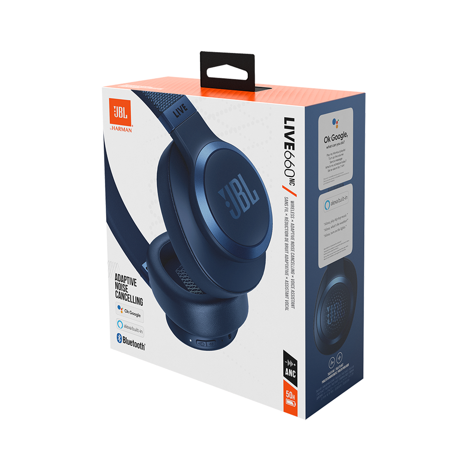 JBL Live 660NC Blue
