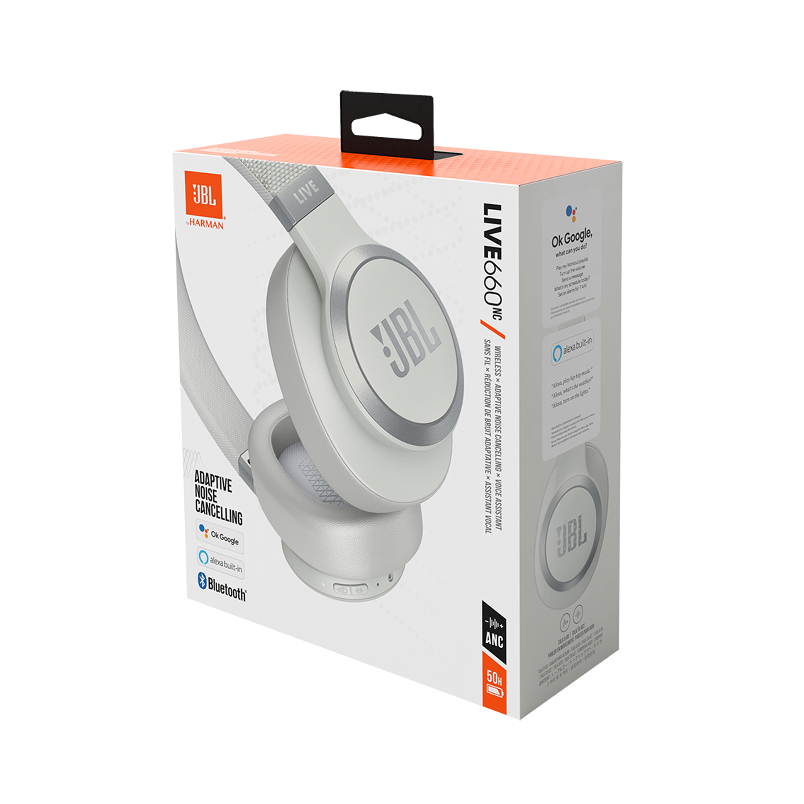 JBL Live 660NC White