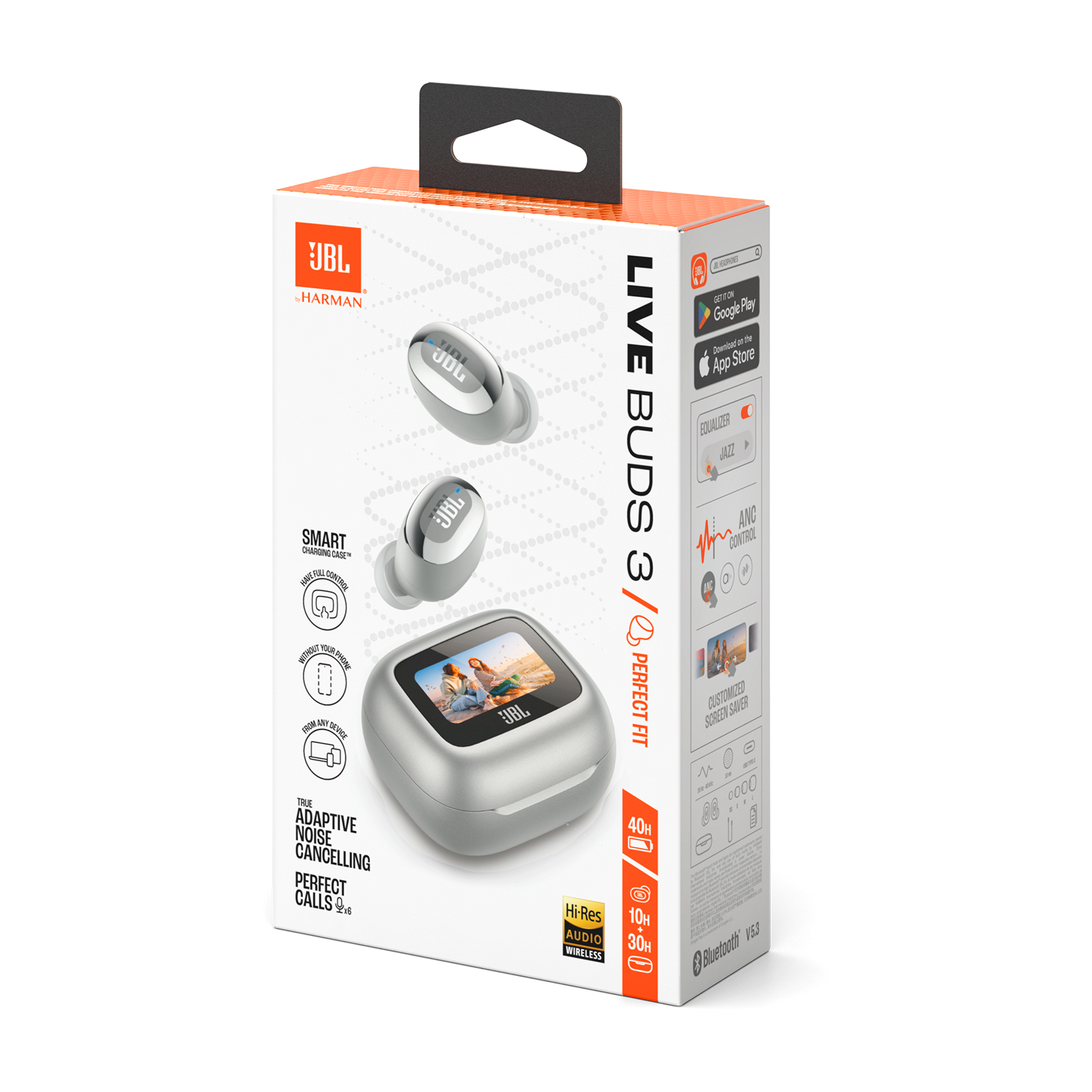 JBL Live Buds 3 Silver