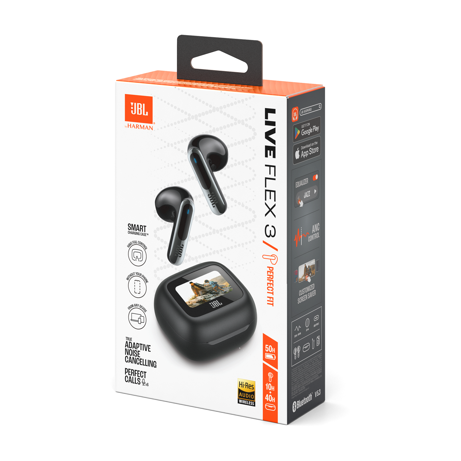 JBL Live Flex 3 Black