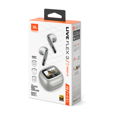 JBL Live Flex 3 Silver