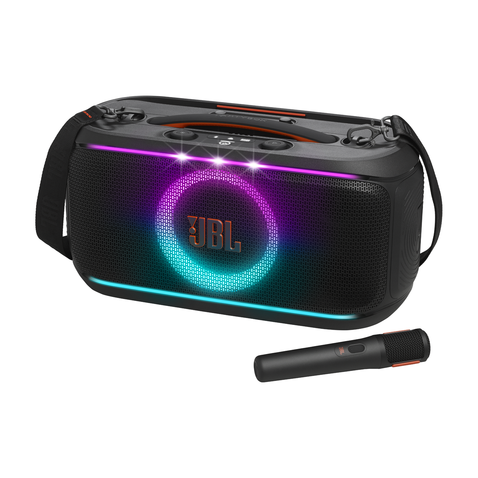 JBL PartyBox On-The-Go 2 Single Mic