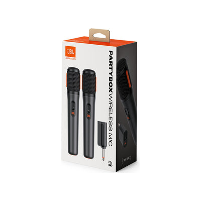 JBL PartyBox Wireless Mic Digital Wireless Microphones Black