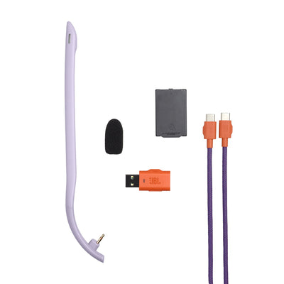 JBL Quantum 650 Wireless Over-Ear Gaming Headset Purple