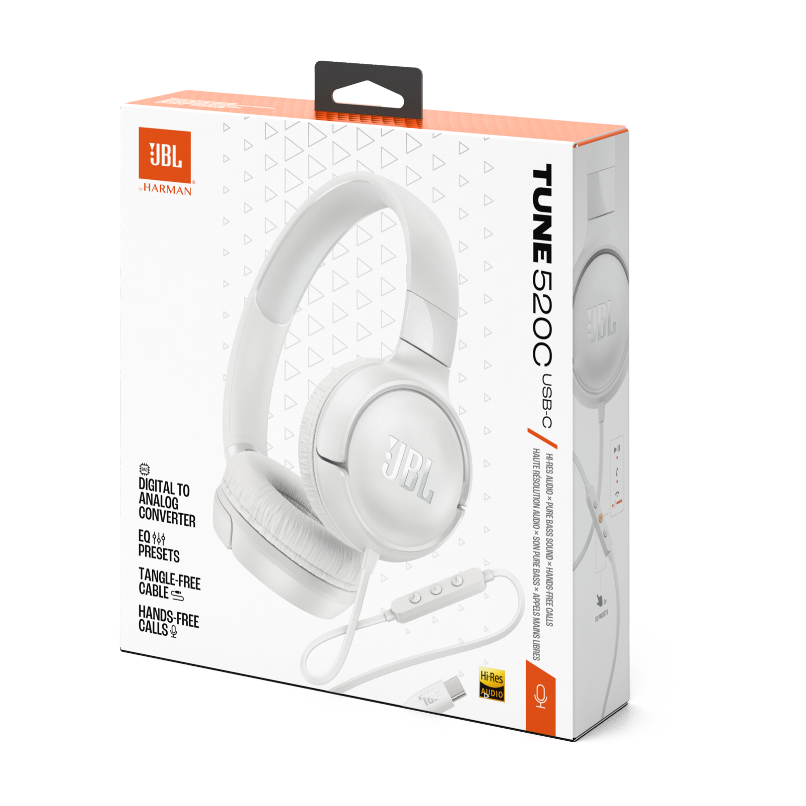 JBL Tune 520C White