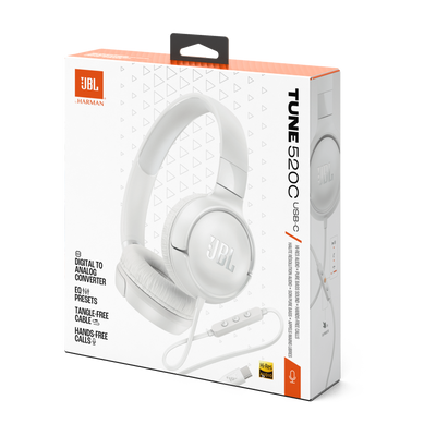 JBL Tune 520C White