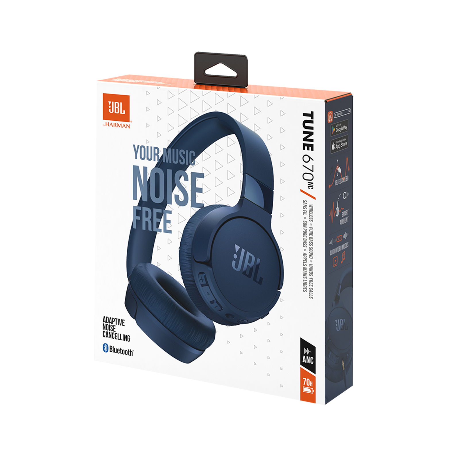 JBL Tune 670NC Blue