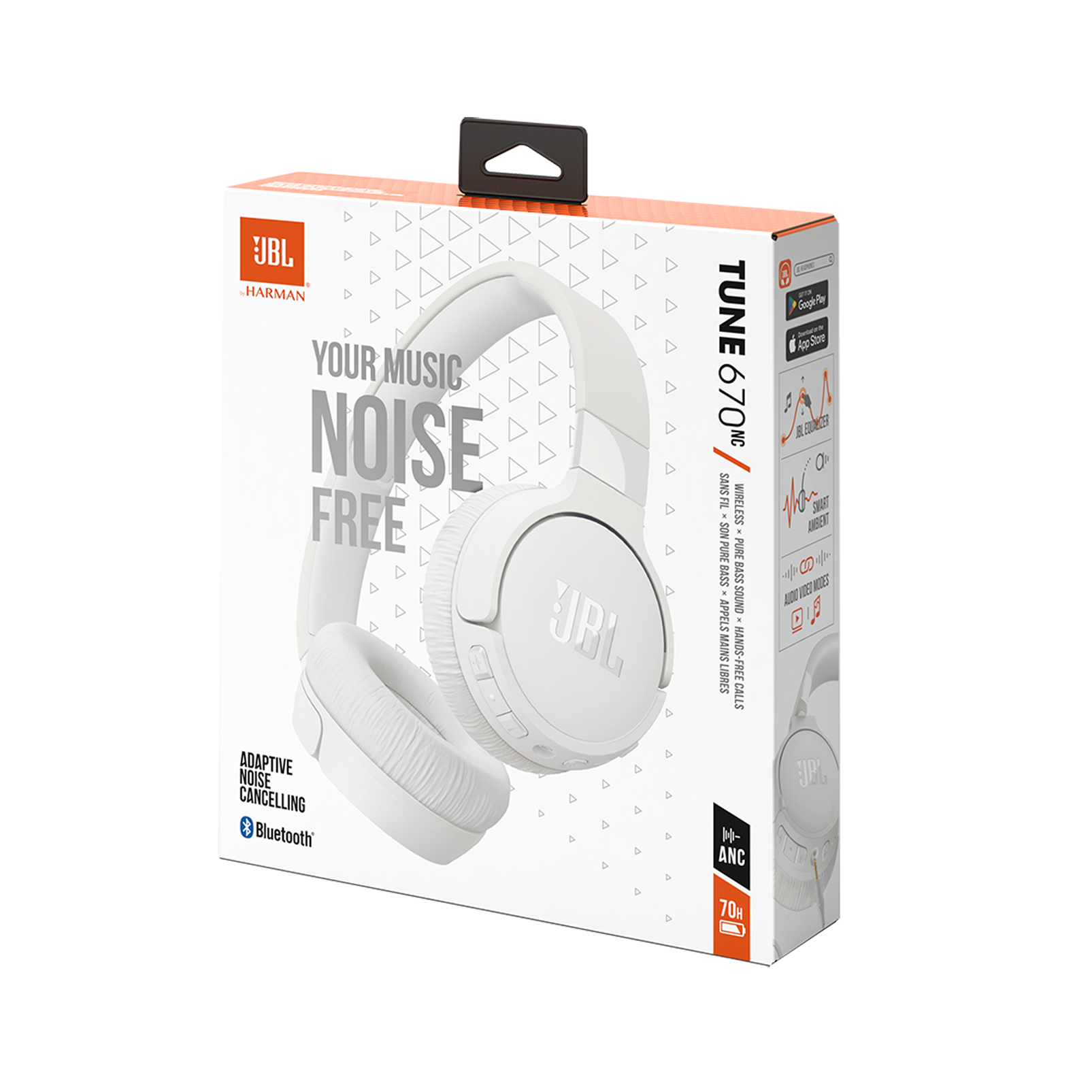 JBL Tune 670NC White