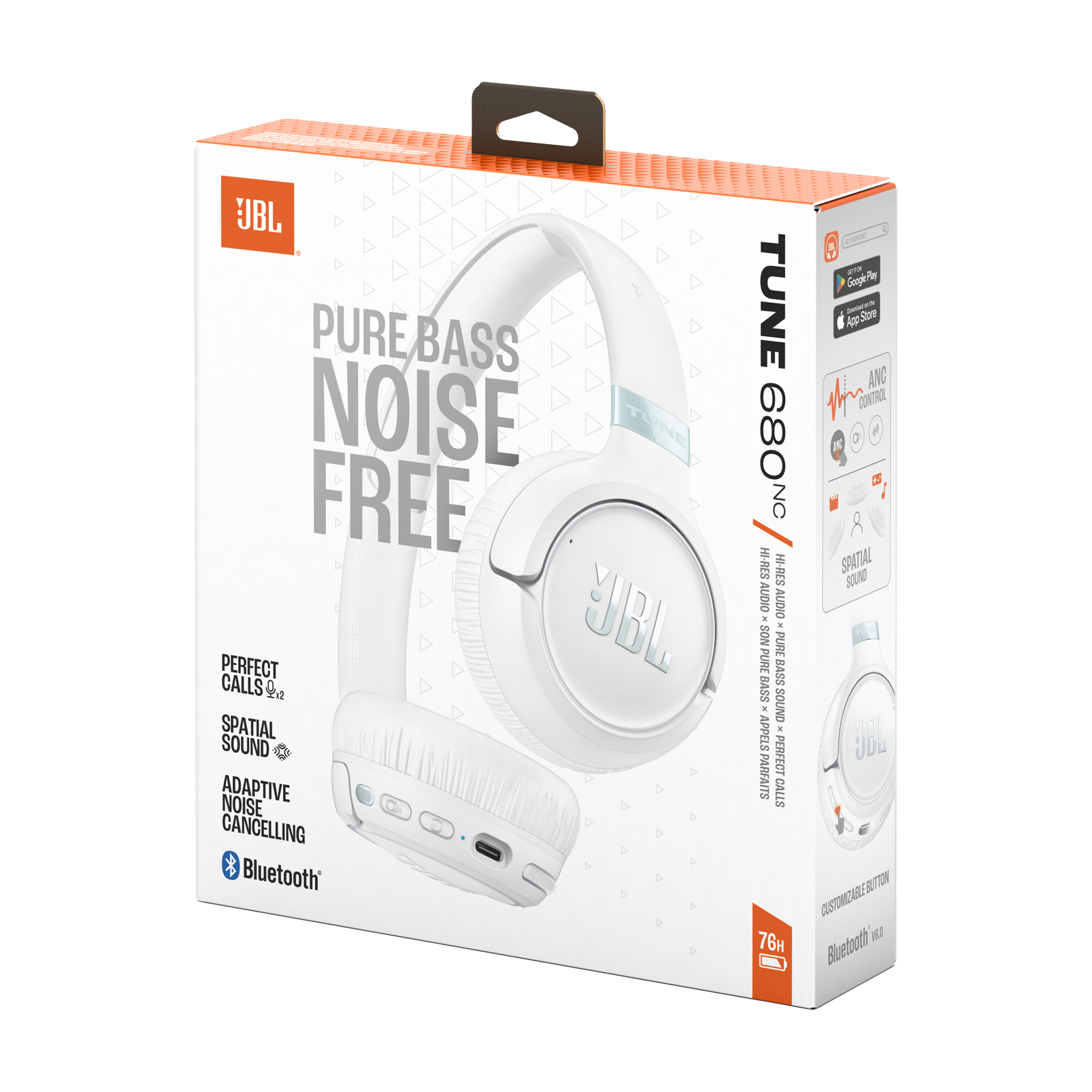 JBL Tune 680NC White