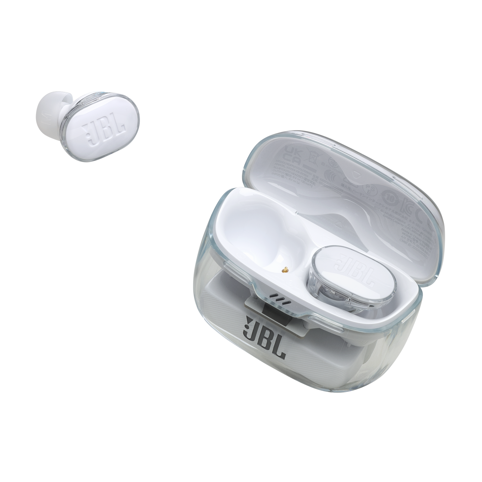 JBL Tune Buds Ghost Edition Ghost White