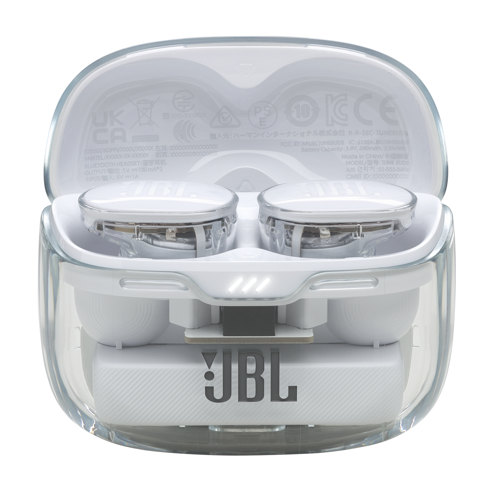 JBL Tune Buds Ghost Edition Ghost White
