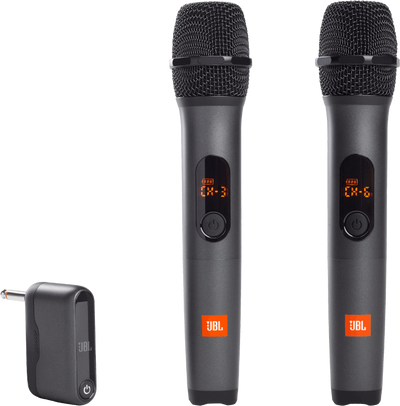 JBL Wireless Microphone Set Wireless Two Microphone System features